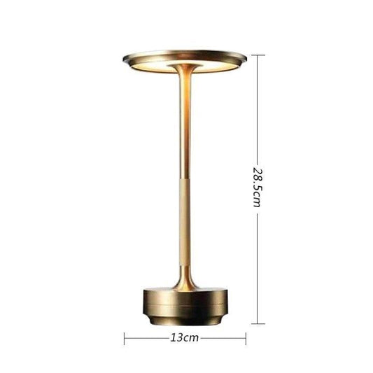 A Flat 3000mAh Gold | Luxury Bar Ambient Light | Christmas Upscale Lounge Decor Gift