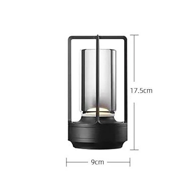 B Aluminum Shelf Lamp Black | Industrial Aluminum Lamp | Christmas Sturdy Bar Light
