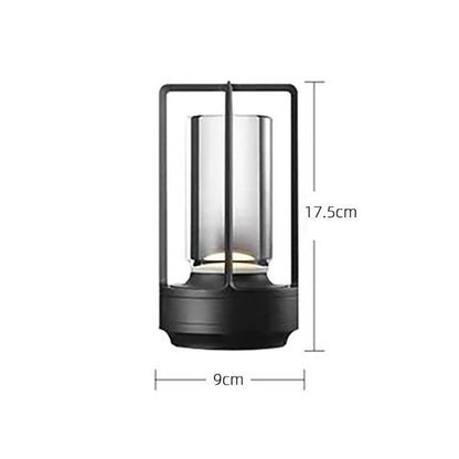 B Aluminum Shelf Lamp Black | Industrial Aluminum Lamp | Christmas Sturdy Bar Light