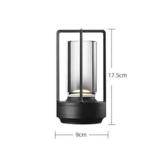 B Aluminum Shelf Lamp Black | Industrial Aluminum Lamp | Christmas Sturdy Bar Light