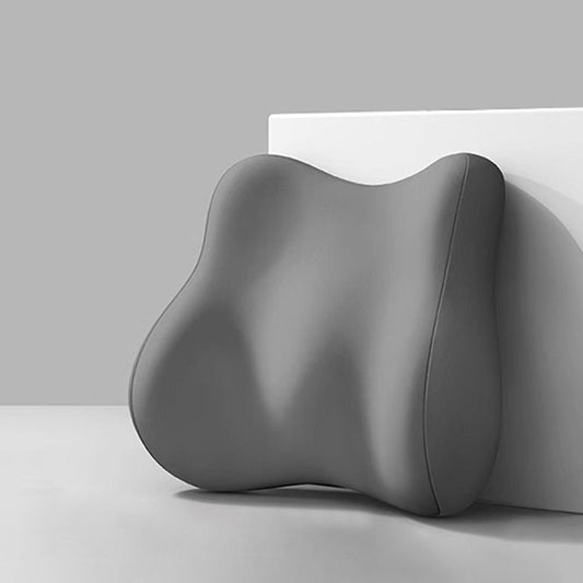 Lumbar Support Pillow, Dual‑Grey Spliced