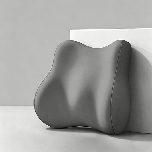 Puffy Regular Lumbar Pillow, Gentleman Grey