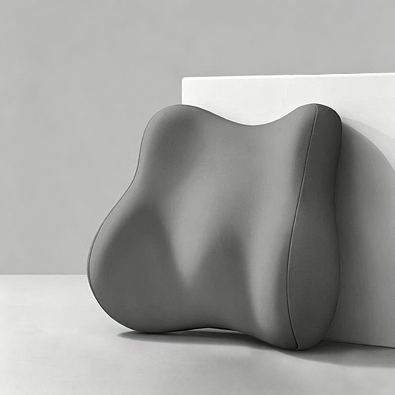 Puffy Regular Lumbar Pillow, Sky Blue