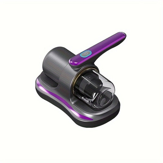 purple Wireless Mite Removal Vacuum: Blue Light Sterilization, Deep Cleaning for Beds & Cars, Long Battery Life, One-Touch Purity