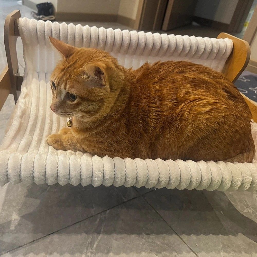 Plush Cat Bed, Cat Sofa, Warm Cat Lounge Chair, Dog Bed for Sleeping and Playing, Dog Sofa