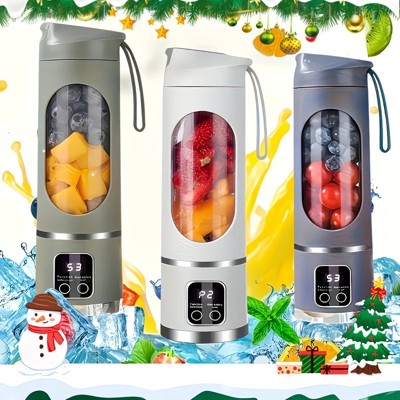 (Purple)Portable USB Charging Blender & Juicer - Easy to Clean, Suitable for Fruit and Vegetable Drinks, Smoothies - Capacity Ranging from 10.14 oz to 16.91 oz