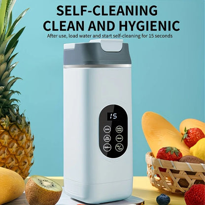 Portable Wireless Fresh Juice Maker: Freshness in a Cup, Anywhere, Anytime.  white