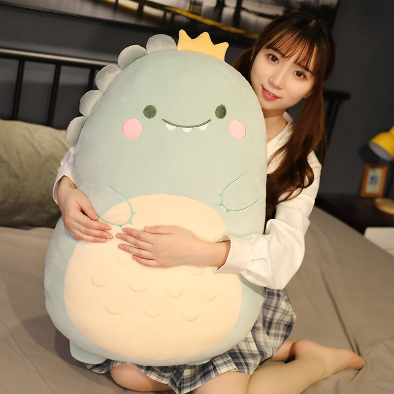 Squishmallow Pillow Doll Kawaii Animal Fat Dinosaur Pillow Plush Unicorn Rabbit 80cm-max Rabbit 80cm