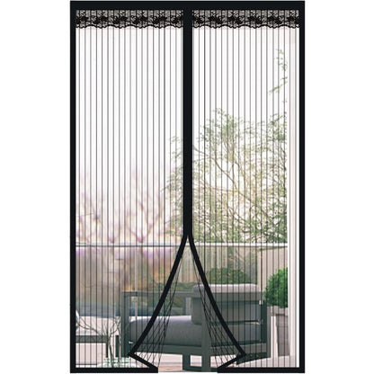 Mosquito Net Door Magnetic Anti Fly Curtain Anti Mosquito Door Curtain with Magnetic Closure Without Drilling for Balcony Door, 80cmx210cm
