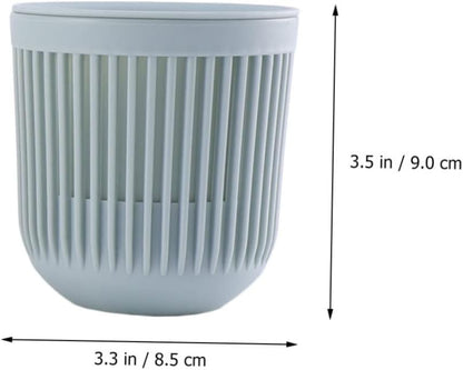 Ceramic Flower Pot - Indoor/Outdoor Use - Shatterproof - White - 1 Piece Wall-Mounted Planter