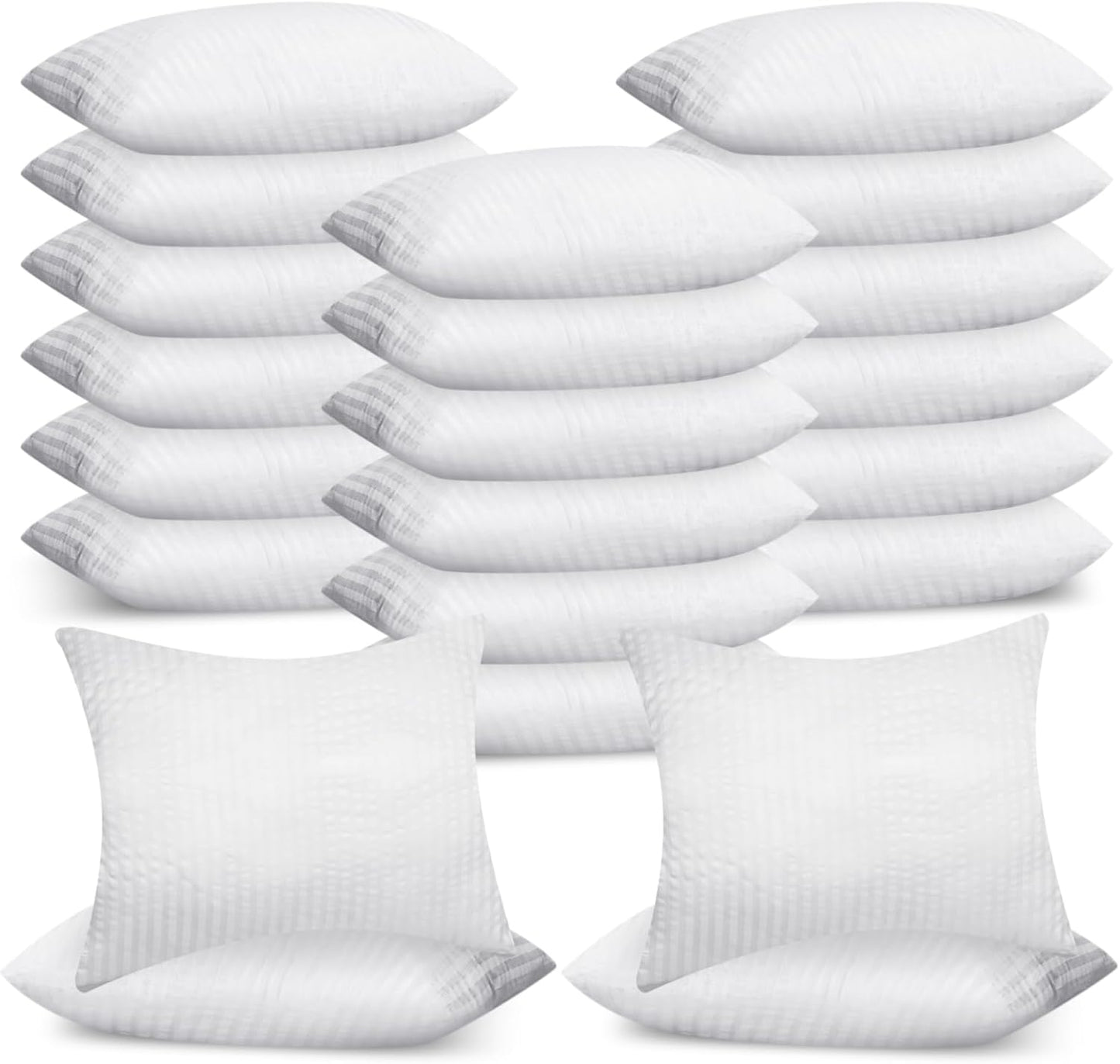 20 Pcs Standard Bed Pillows for Sleeping Soft Down Alternative Hotel Bedding Pillows Inserts for Stomach Side and Back Sleepers (20 x 26 Inch)
