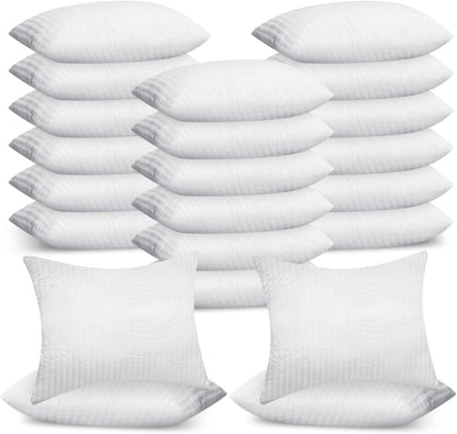 20 Pcs Standard Bed Pillows for Sleeping Soft Down Alternative Hotel Bedding Pillows Inserts for Stomach Side and Back Sleepers (20 x 26 Inch)