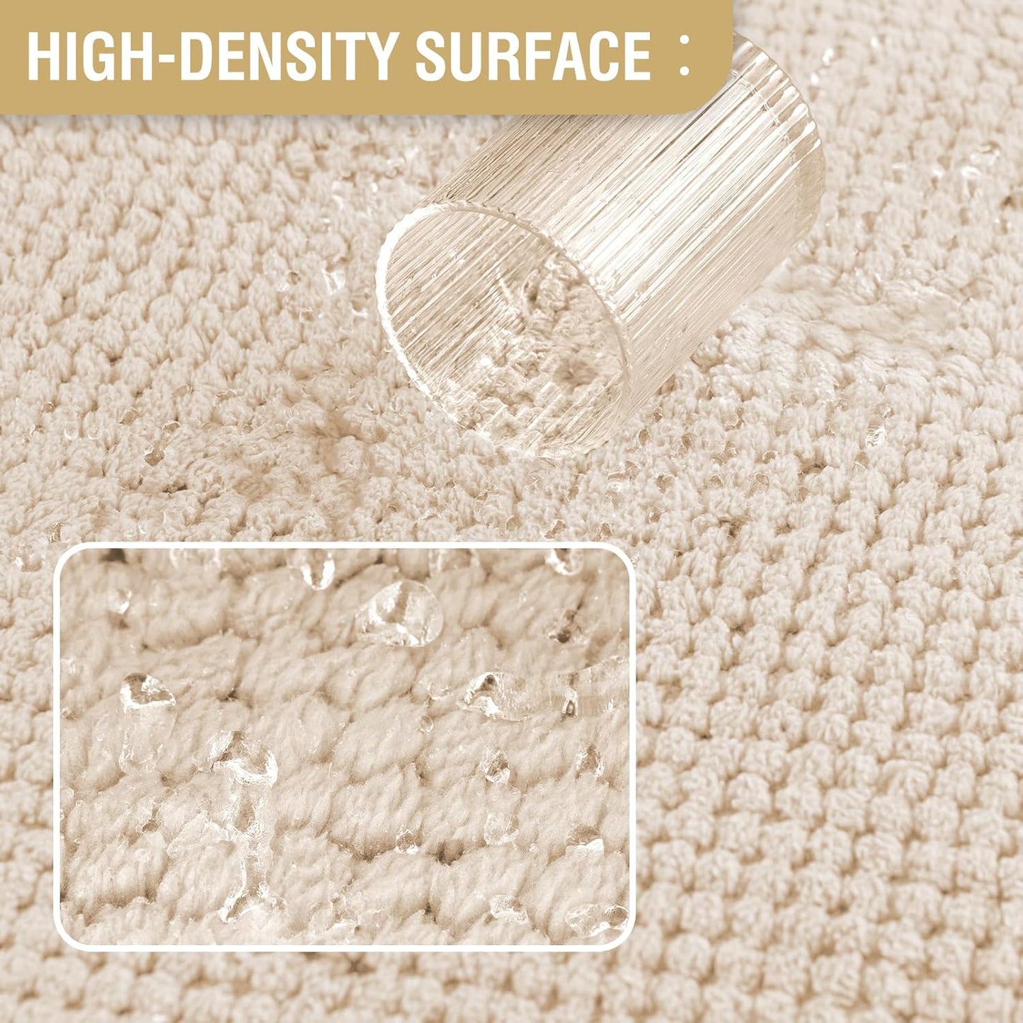 Waterproof Couch Cover Plush Sofa with Strap Soft Anti Slip Slipcovers for 4 Cushion Protector Dogs Cats Kids,36x96'',Beige Beige 1pc/36''x96''