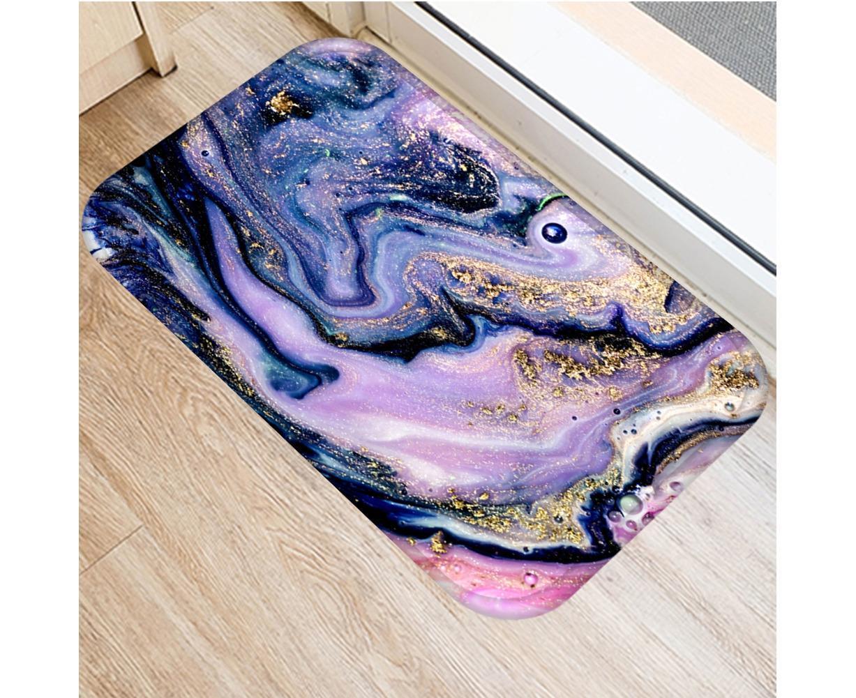 Color Palette Kitchen Hallway Mat Entrance Rug Floor Non-slip Bathroom Carpet