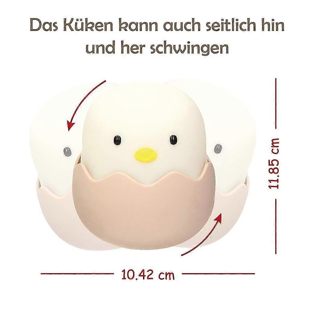 Nursing light dimmable - LED night light chick for Babies - silicone touch lamp for babies