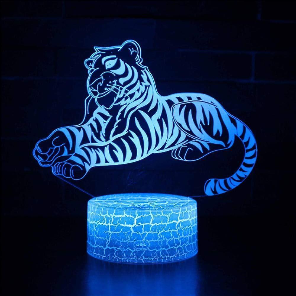 3D Light Lamps Tiger 3D Illusion lamp led Night Light Optical Illusion Lights Night lamp Adults led Lights for babies Girls Boys
