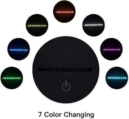 3D Light Lamps Tiger 3D Illusion lamp led Night Light Optical Illusion Lights Night lamp Adults led Lights for babies Girls Boys