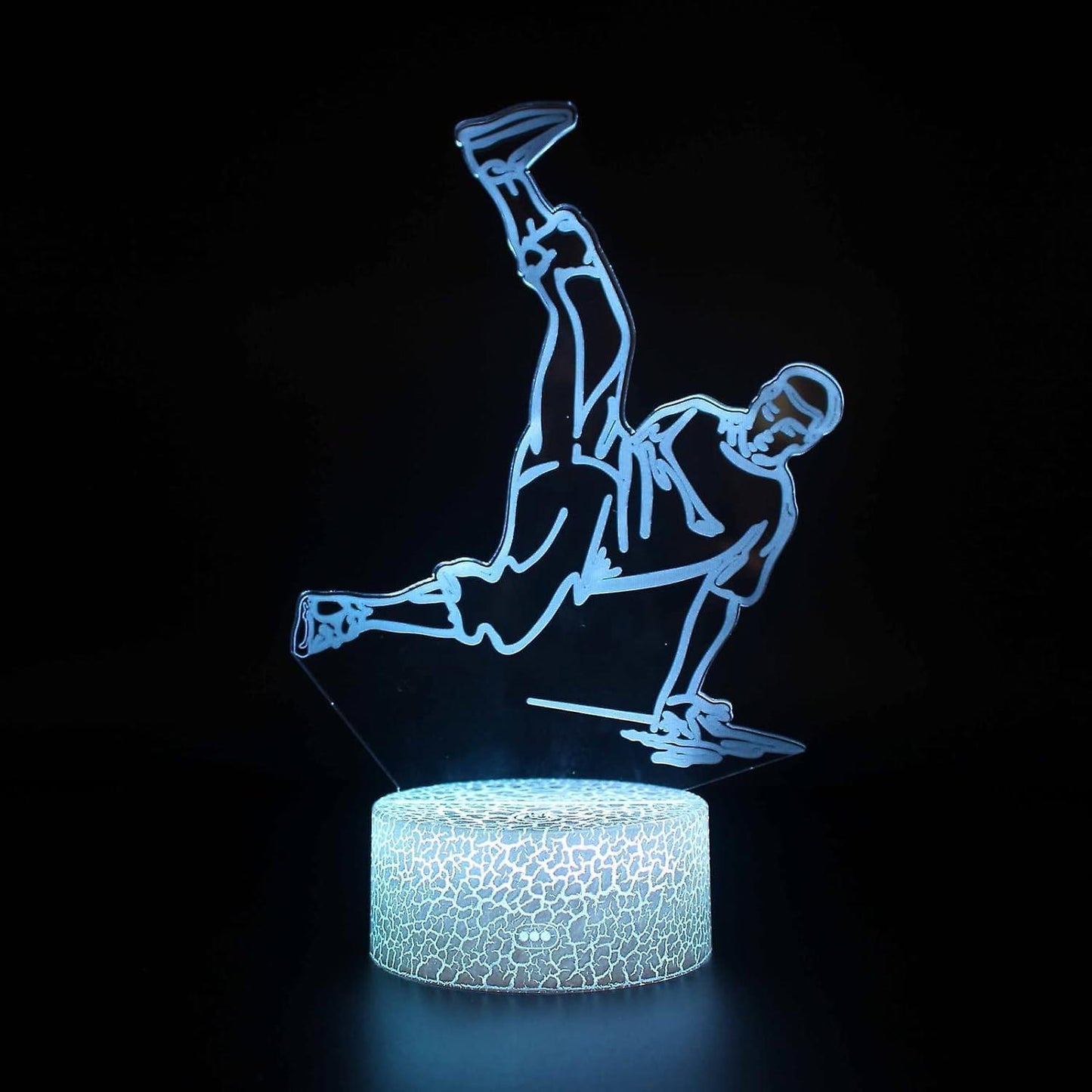 3D Optical Lamp Illusion Night Light Polyphonic Notes 3D Table Lamp babies babies Birthday Gift Creative Light Gift Stereo Vision Colorful Nightlight