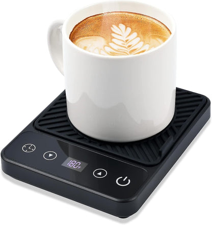 Electric Coffee Mug Warmer with Timer & 6 Temp Settings