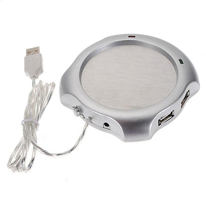 USB Hub Mug Warmer for Tea Coffee Cup, Electric Warmer Pad