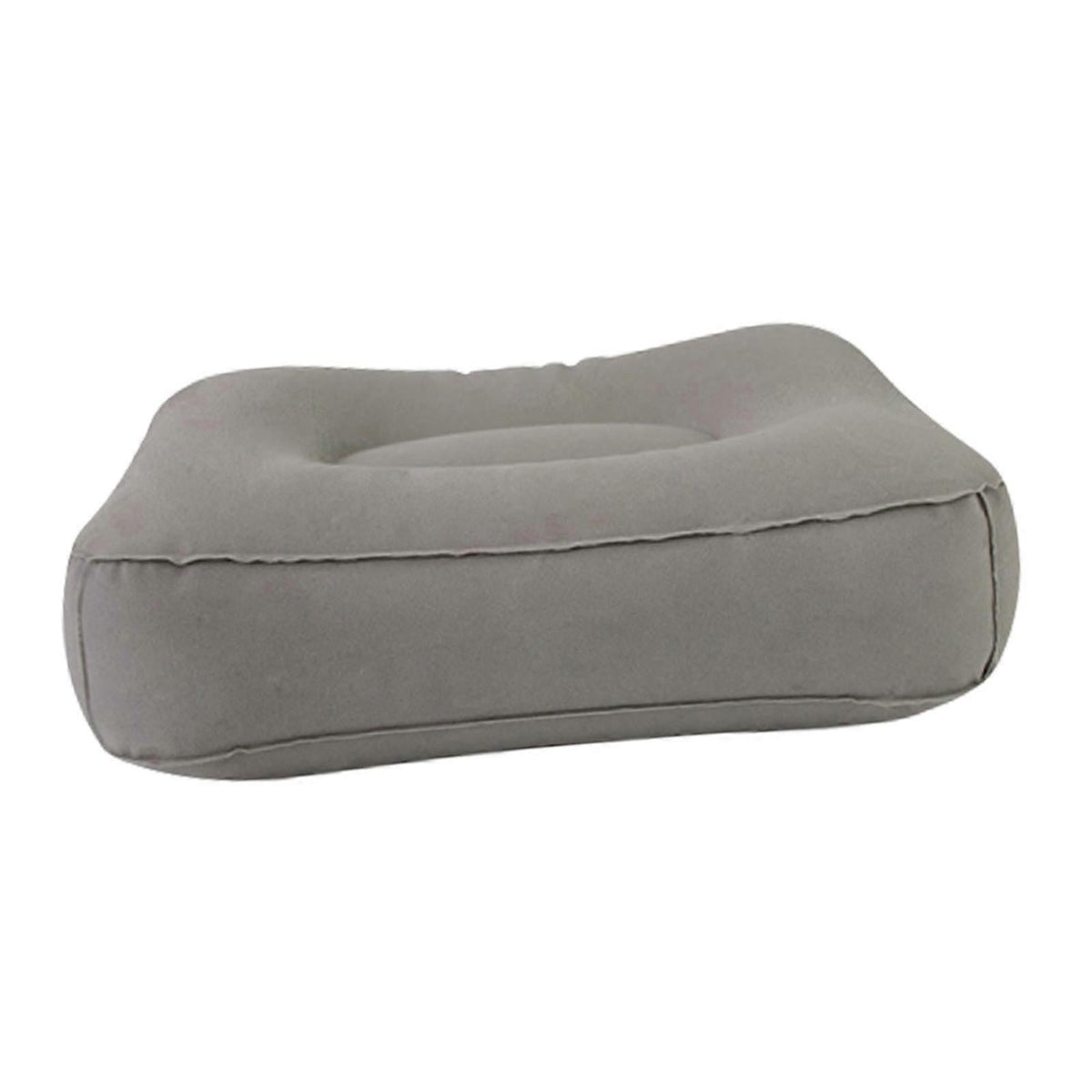 Inflatable Foot Rest Pillow, Flocking Leg Cushion for Travel