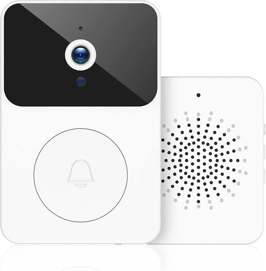 Wireless Doorbell Camera with Chime, 2.4GHz Video Doorbell