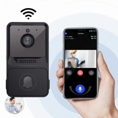 Wireless Doorbell Camera, WiFi Video Doorbell with Two-Way Audio