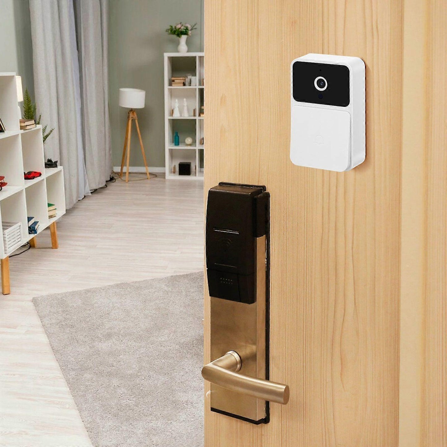 Rechargeable Wireless Video Doorbell Camera, Smart Home Doorbell