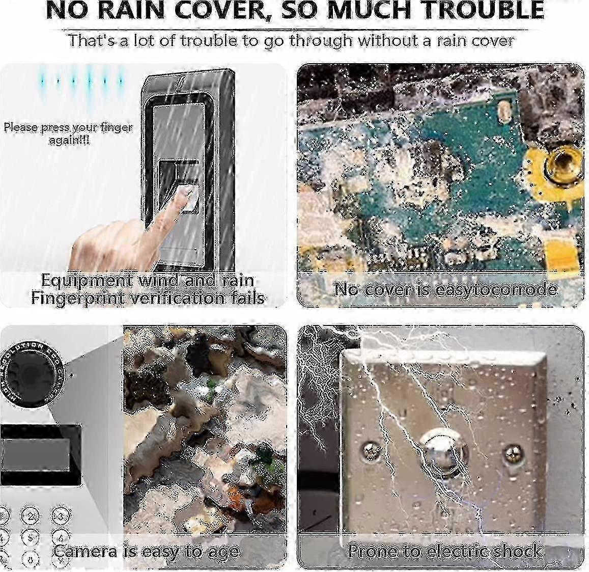 Waterproof Protective Cover for Ring Video Doorbell & Chime