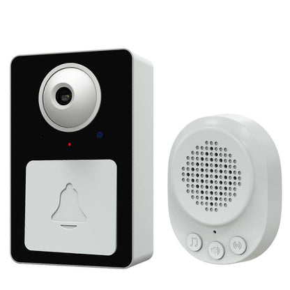Wireless Video Doorbell Camera with Chime, Rechargeable Cordless Smart Doorbell