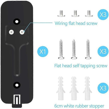 Video Doorbell Installation Kit for Home & Office (Black)