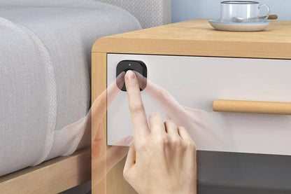 Bluetooth Fingerprint Cabinet Lock Smart APP Keyless Biometric Drawer Wardrobe Lock Hidden