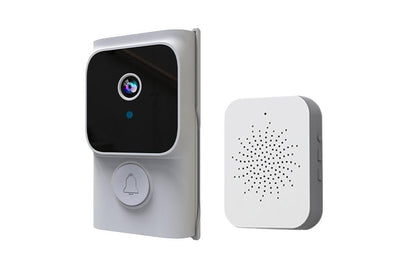 Wireless Smart Video Doorbell with Chime Intelligent Visual Doorbell View Security Doorbell Smart Doorbell