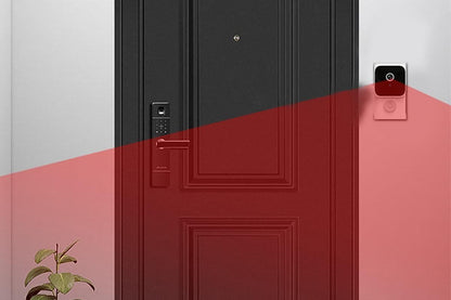 Wireless Smart Video Doorbell with Chime Intelligent Visual Doorbell View Security Doorbell Smart Doorbell