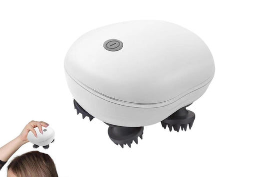 Handheld Rechargeable Electric Scalp Head Massager for Head and Body