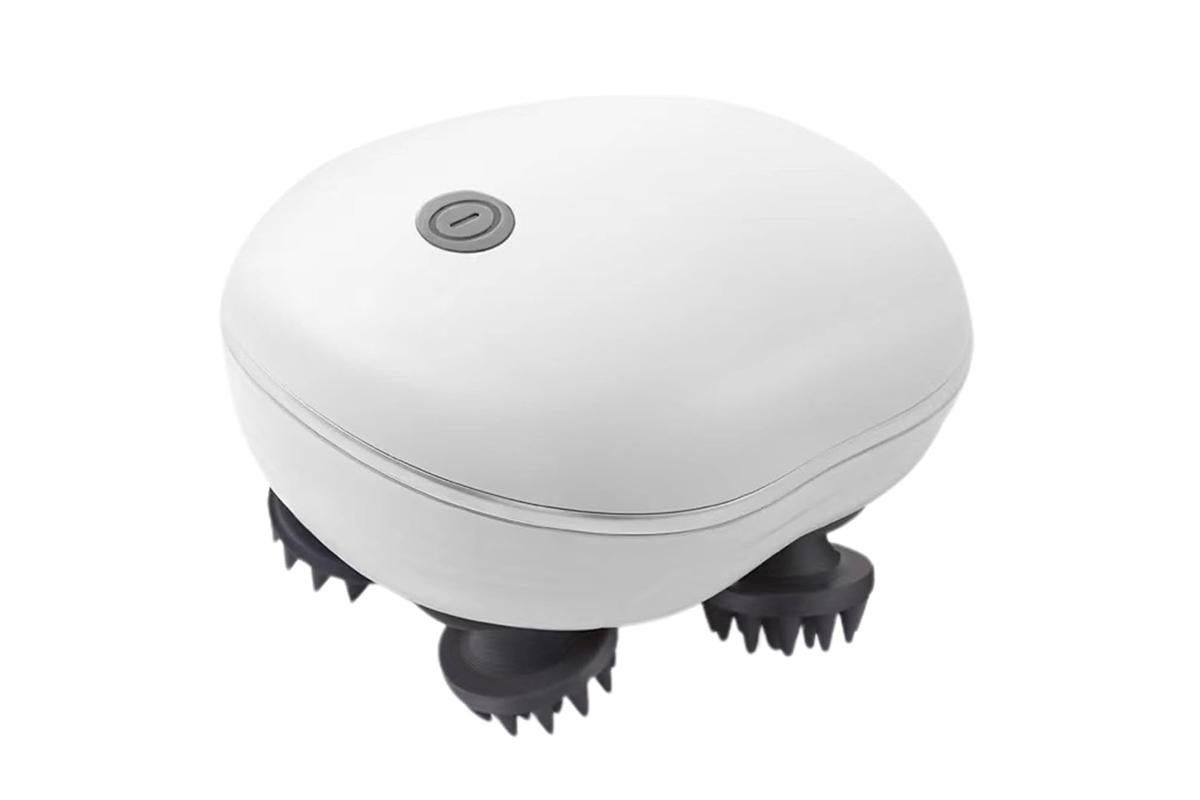 Handheld Rechargeable Electric Scalp Head Massager for Head and Body