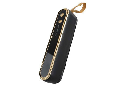 Mini Vacuum Sealer Machine Cordless Food Vacuum Sealer for Freezer Storage Meal Prep - Black