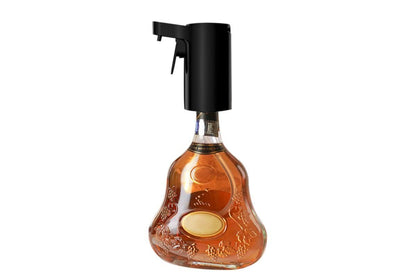 Smart Touch Screen Electric Wine Spirit Dispenser - Black