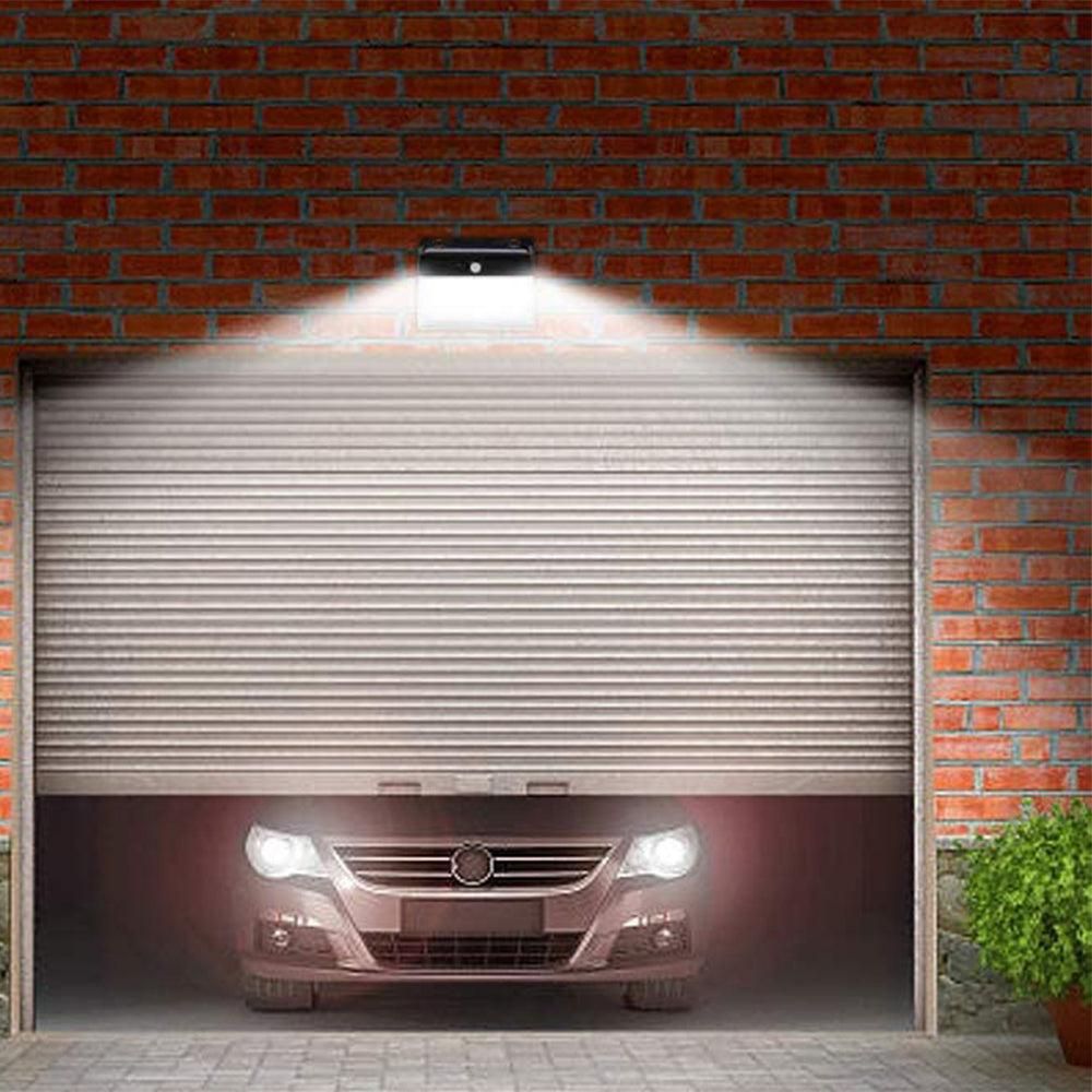 2Pcs LED Solar Power Motion Sensor Light Outdoor Security Garden Lamp Solar Wall Light