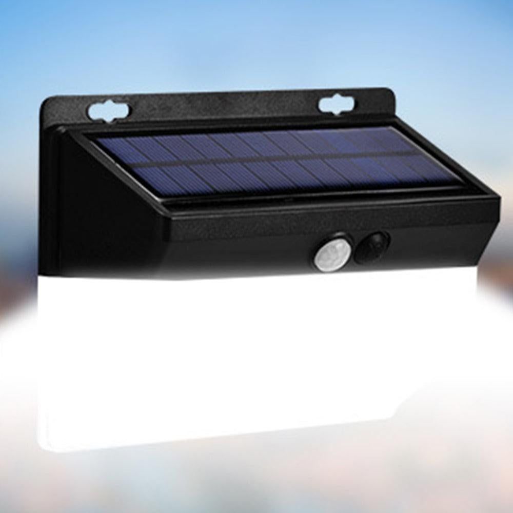 2Pcs LED Solar Power Motion Sensor Light Outdoor Security Garden Lamp Solar Wall Light