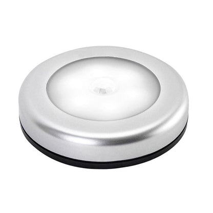 3Pcs Motion Sensor LED Lights Battery Operated Night Lights for Closet Cabinet Hallway Stair White Light