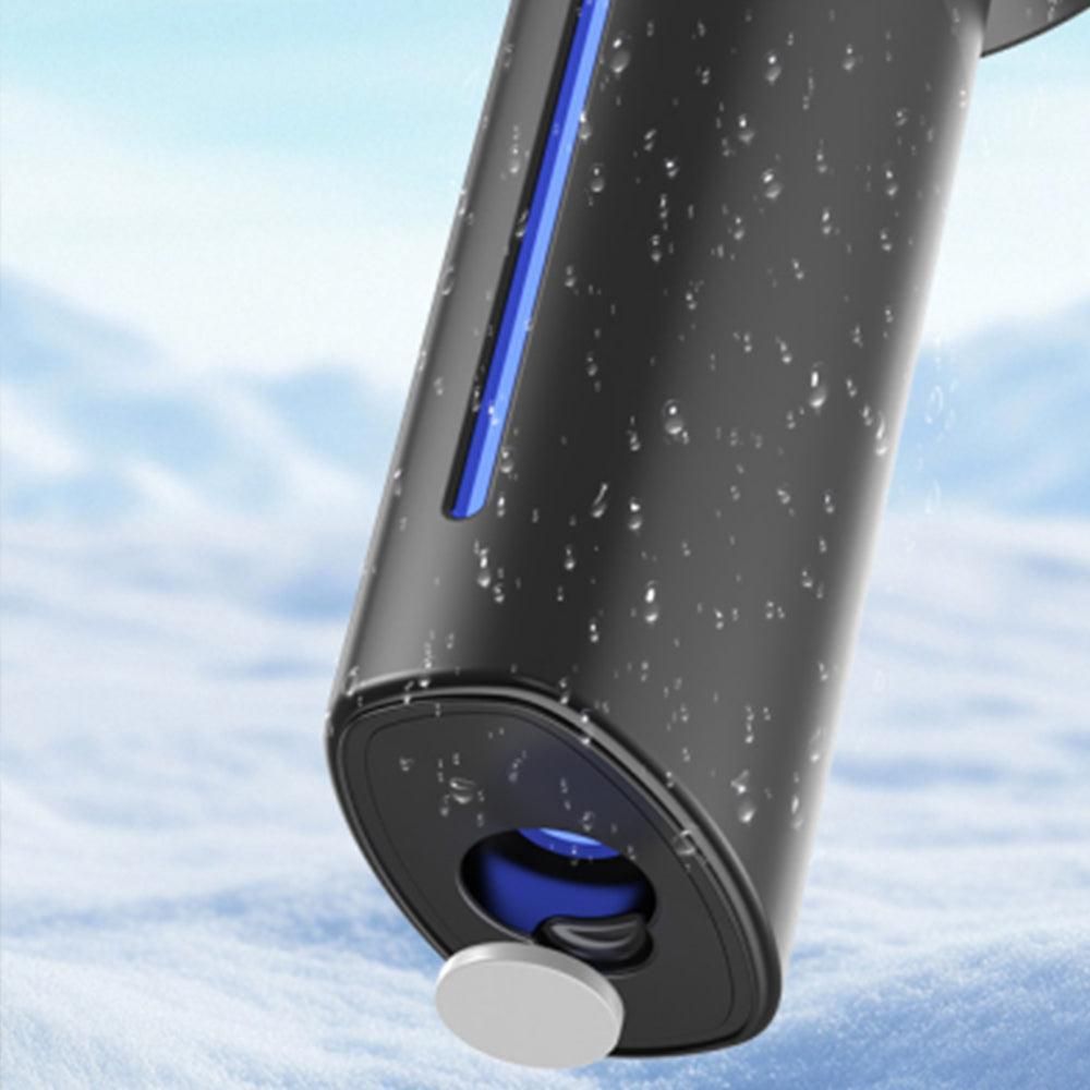 Portable High-Speed USB Mist Fan - Rechargeable Cooling Fan for Travel Office & Home Black