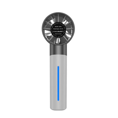 Portable High-Speed USB Mist Fan - Rechargeable Cooling Fan for Travel Office & Home Black