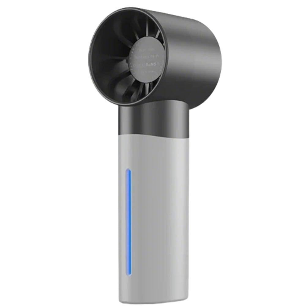 Portable High-Speed USB Mist Fan - Rechargeable Cooling Fan for Travel Office & Home White