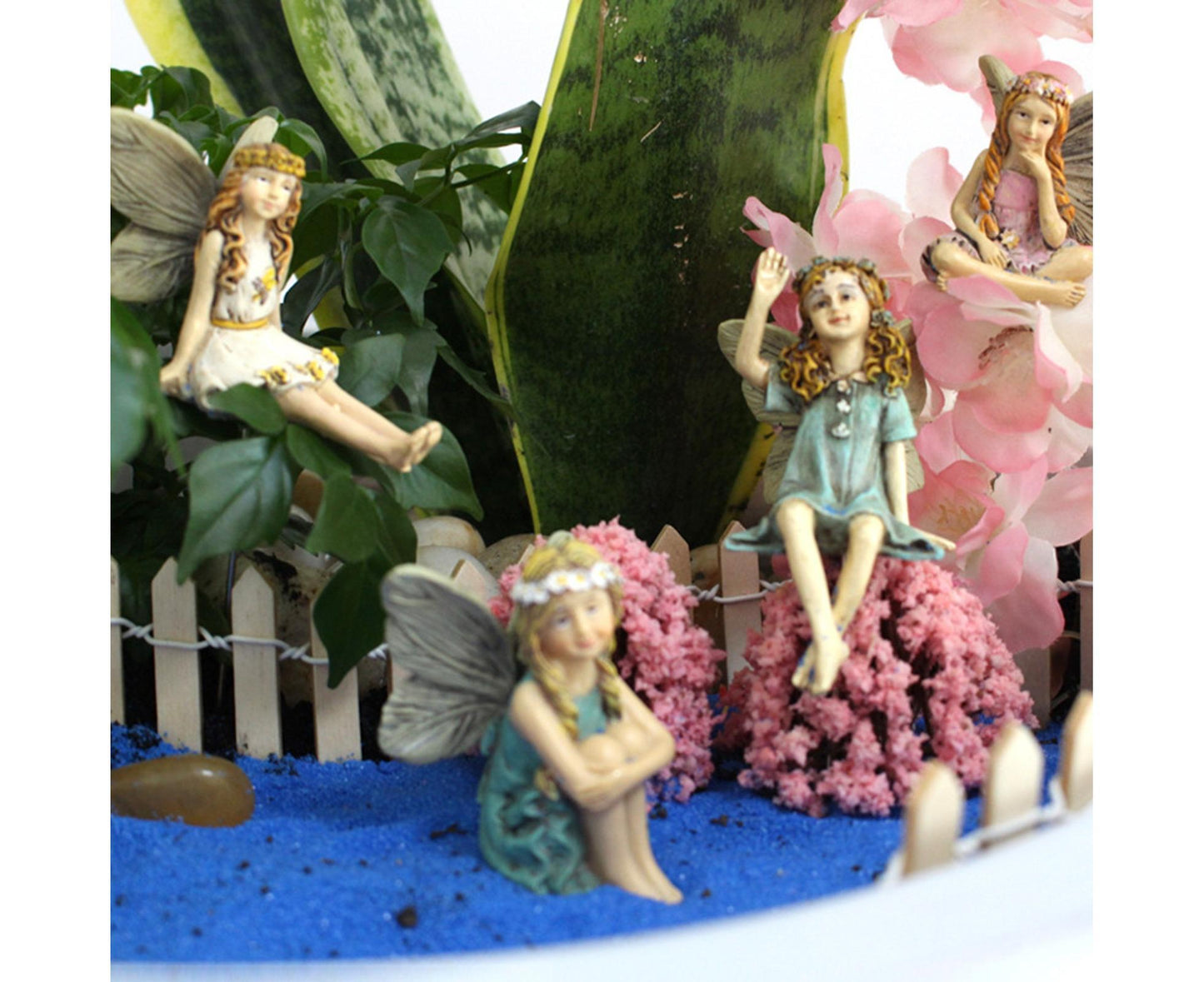 6Pcs Miniature Fairy Garden Figurines - 1 Set