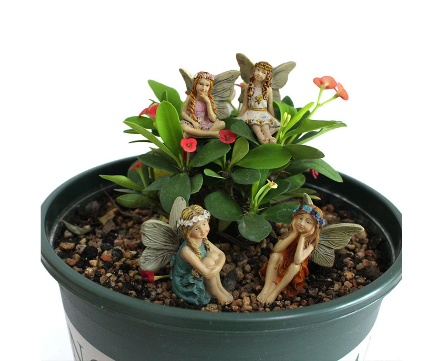 6Pcs Miniature Fairy Garden Figurines - 1 Set