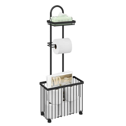 Bathroom Tissue Holder – Wall-Mounted Storage Rack for Home