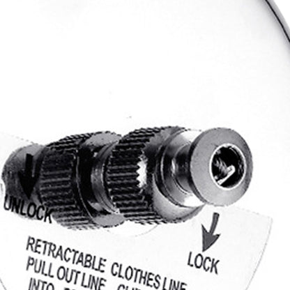 Retractable Clothesline 2.8m Stainless Steel Strong Bearing Rust Corrosion Resistant Telescopic Clothes Drying Line