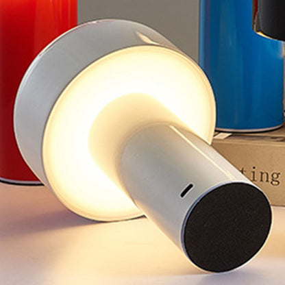 Mushroom Table Lamp Three Colors LED Light Beads Stepless Dimming Mushroom Lamp Night Light for Bedroom Bedside White