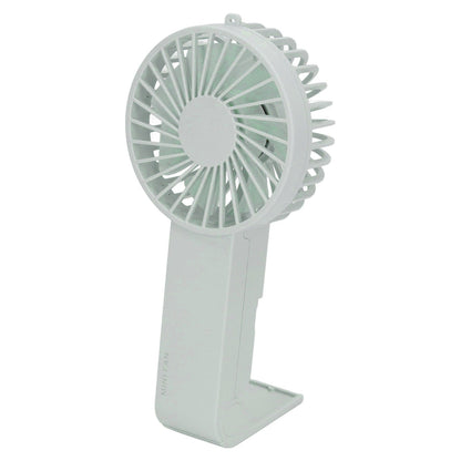 Mini Handheld Fan Foldable Portable Fan USB Rechargeable Fan For Home Office Travel Green